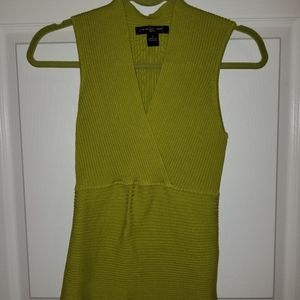 💚August💚 Silk ribbed sweater chartreuse/lime